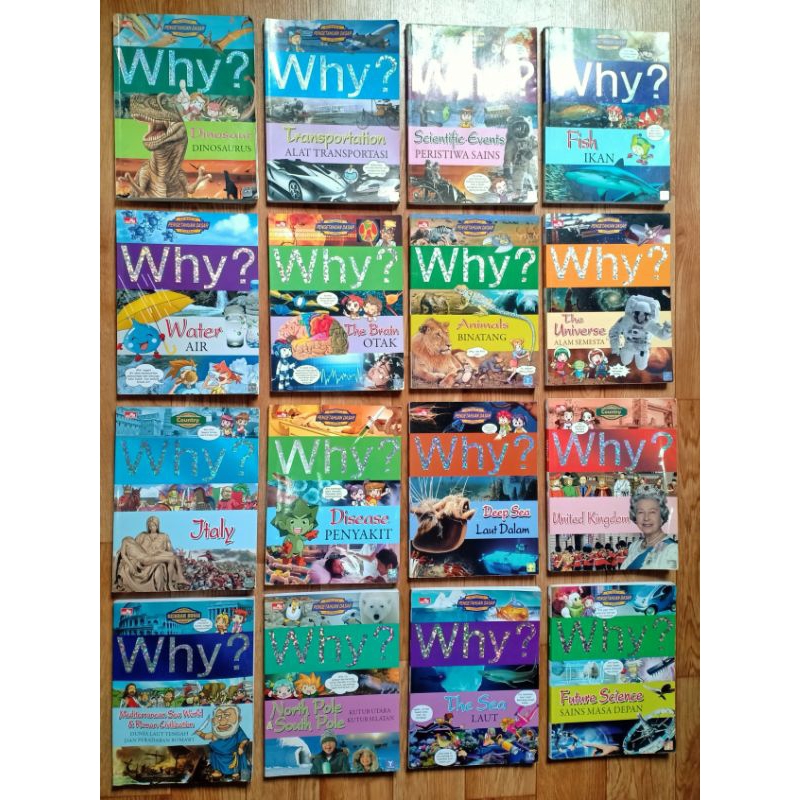 Buku Komik Why Series | JNE ONLY | Why? People | Why? Social Science | Why? Science Comic | Buku Why
