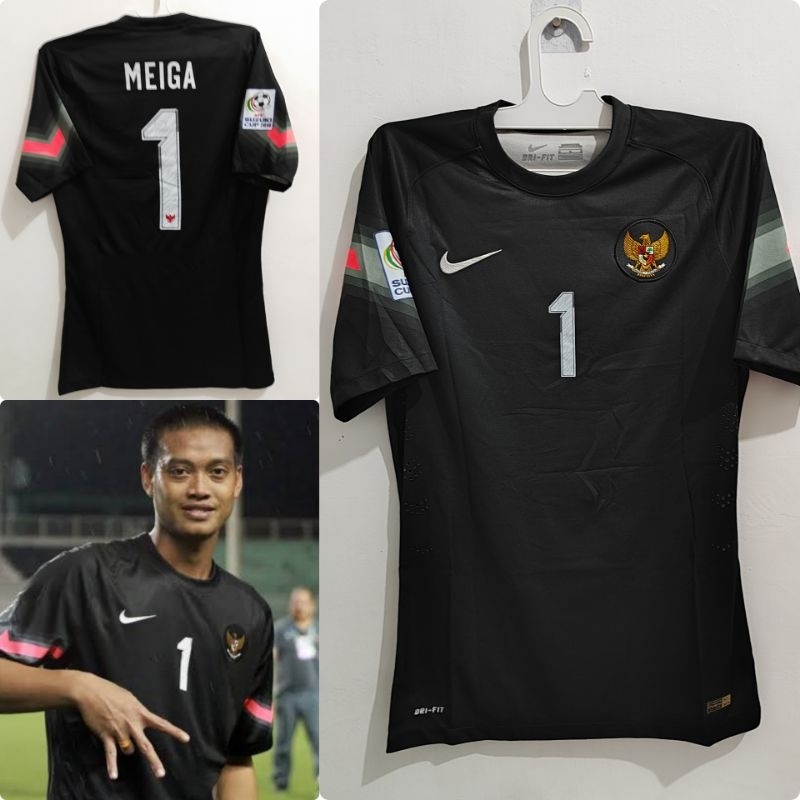 Jersey Template Original Timnas Indonesia GK 2014 2016 Player Issue Kurnia Meiga
