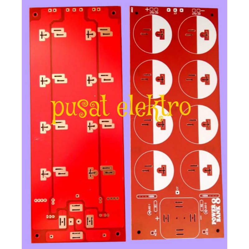 pcb 8 elco psu 8 elco