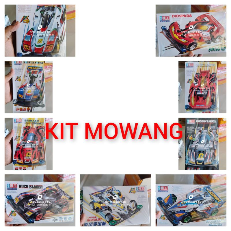TAMIYA MINI 4WD MOWANG ( Bukan Merk Tamiya )