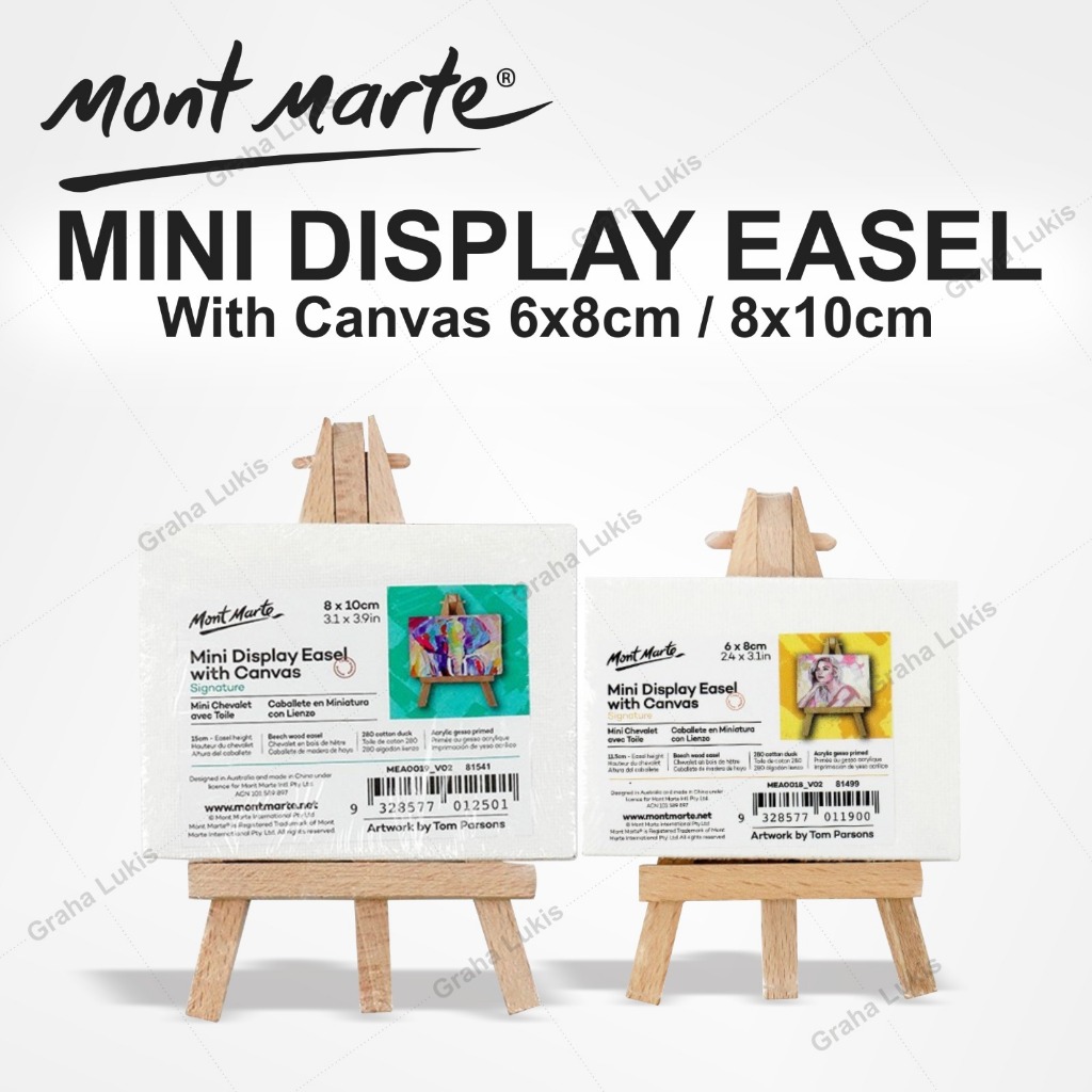 

Mont Marte Mini Easel With Canvas