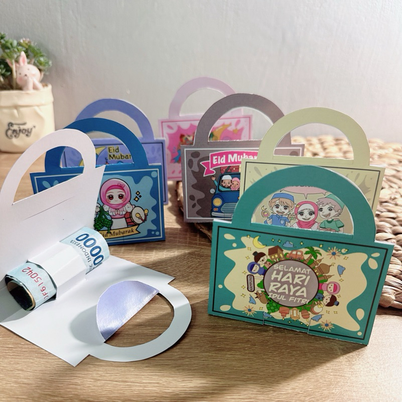

AMPLOP LEBARAN AMPLOP BENTUK TAS ISI 10PCS