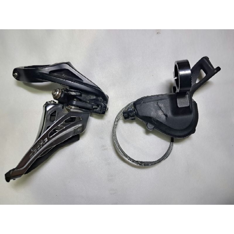 Shifter + FD Tarikan Depan Shimano Deore M5100
