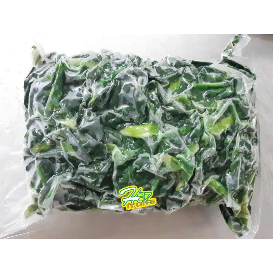 

[1 kg] - Frozen Spinach - Daun Bayam Beku - 1 KG