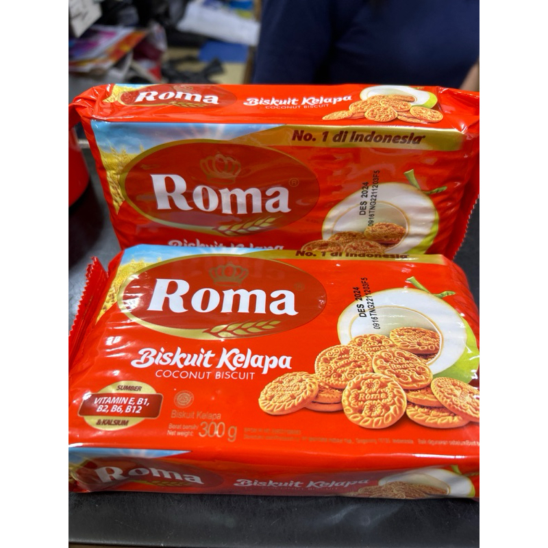 

Roma biskuit kelapa 300 gram