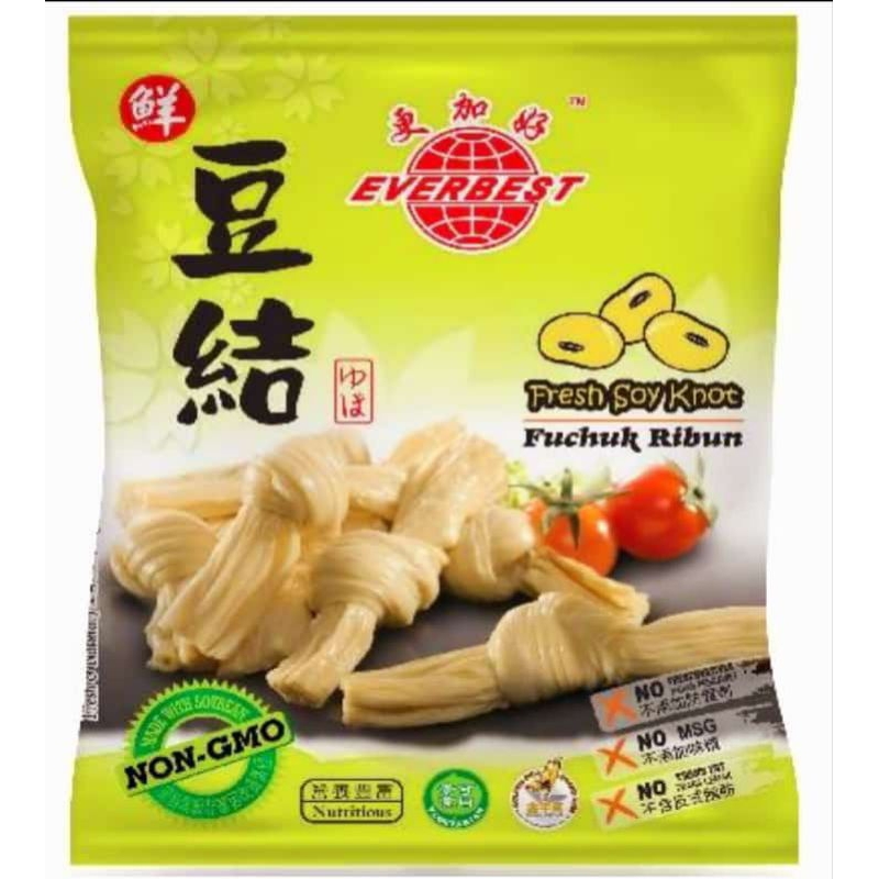 

SOY KNOT KULIT TAHU 500GR EVERBEST