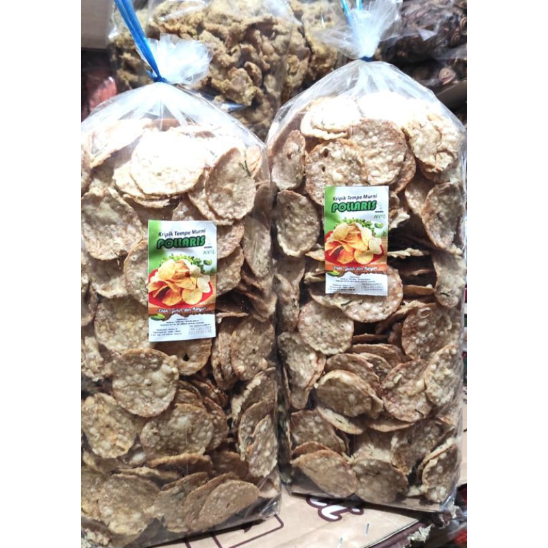 

keripik tempe sagu dan keripik tempe murni kemasan 2Kg