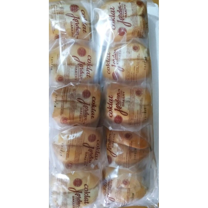 

roti coklat Luxor 1 ball isi 10 Jordan bakery estetikfood