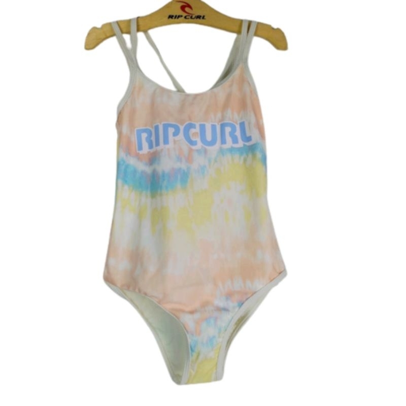 Baju Renang Anak Wanita Ripcurl Original S21 Tie Dye One Piece Girl - Multico