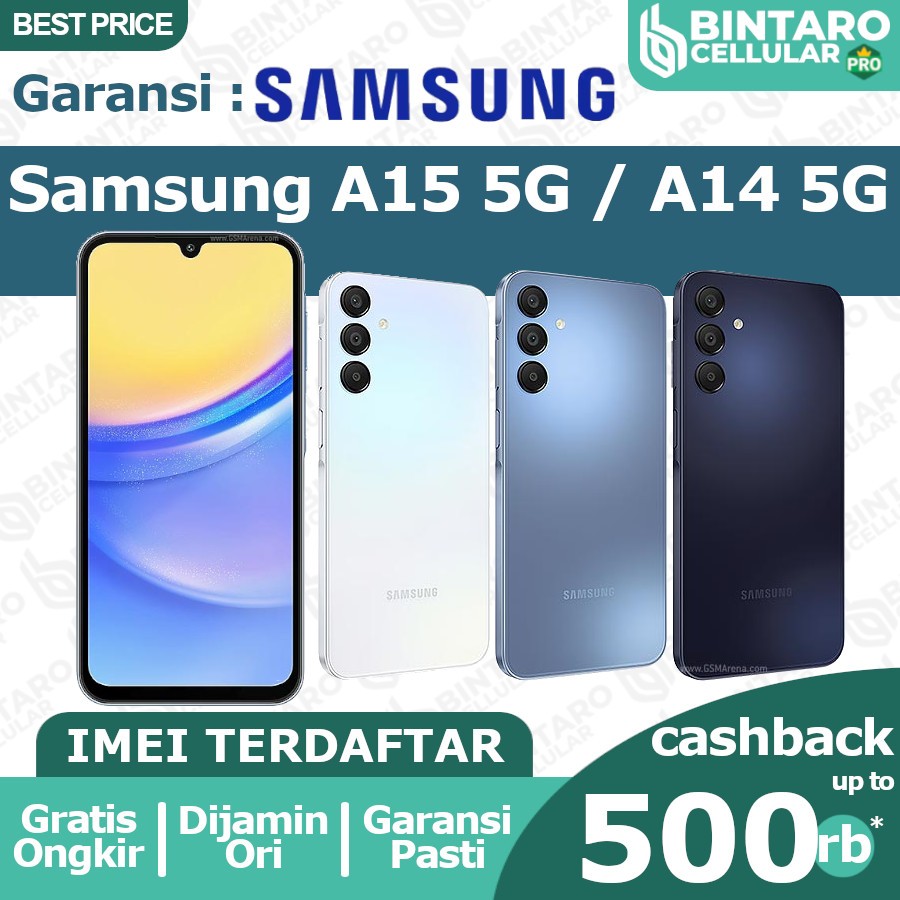 Samsung A15 5G / A14 5G 8/256GB 6/128GB Second Original SEIN