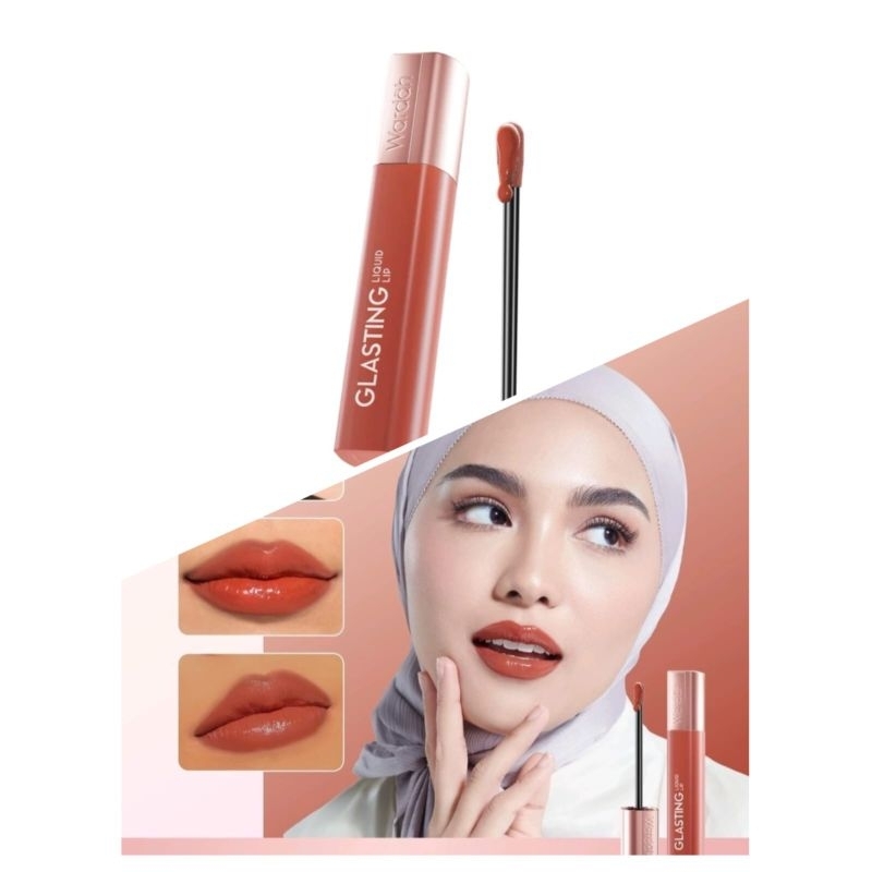 Wardah LifTik Lipstik Lipstik Terbaru Matte Liguid Waterproof Make Up Bibir Merah