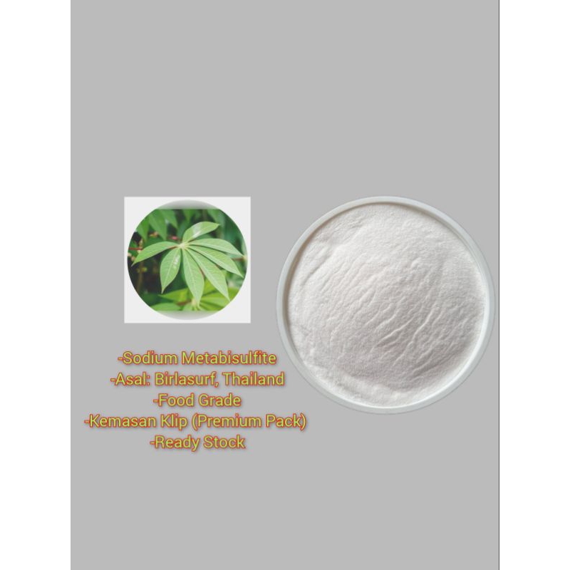 

Sodium Metabisulfite Thailand / Sodium Meta / Birlasulf (1KG)