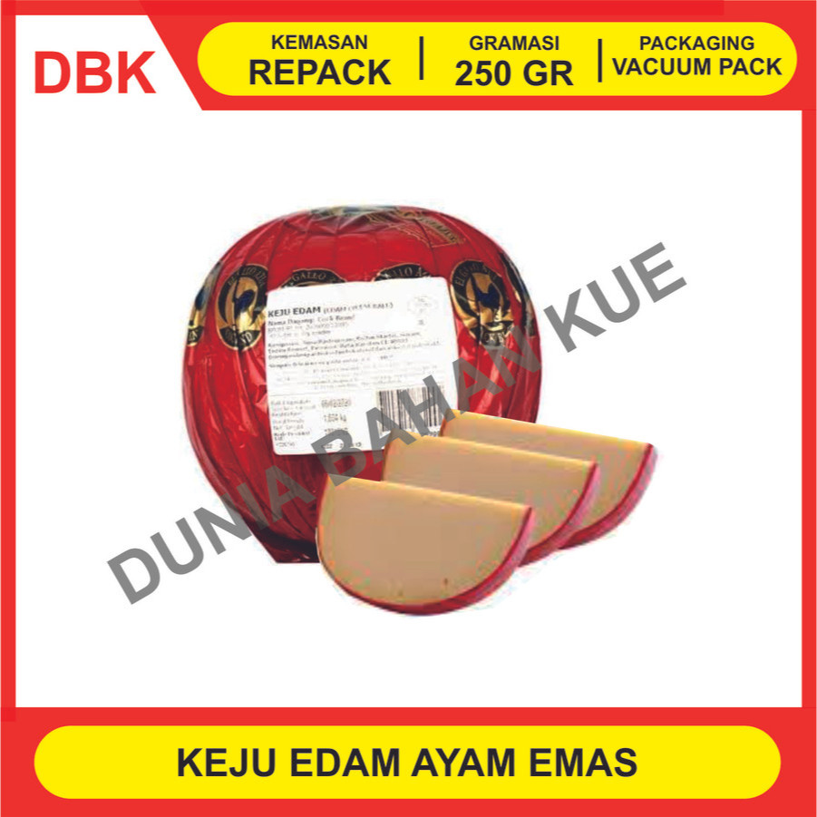 KEJU EDAM AYAM EMAS / KEJU APEL / KEJU BOLA - 1 BOLA PER KG