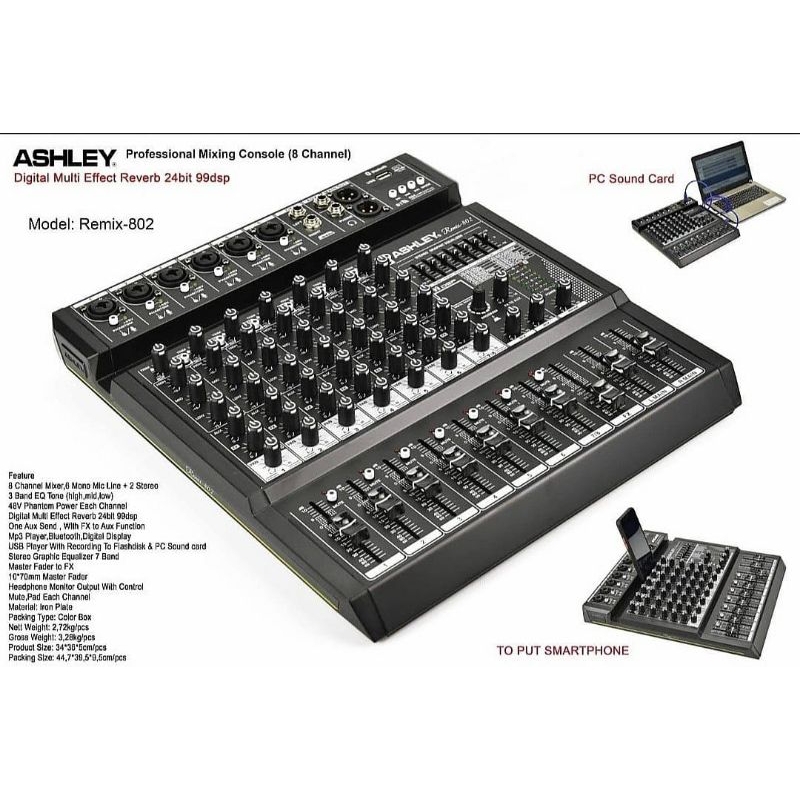 Ashley mixer REMIX802
