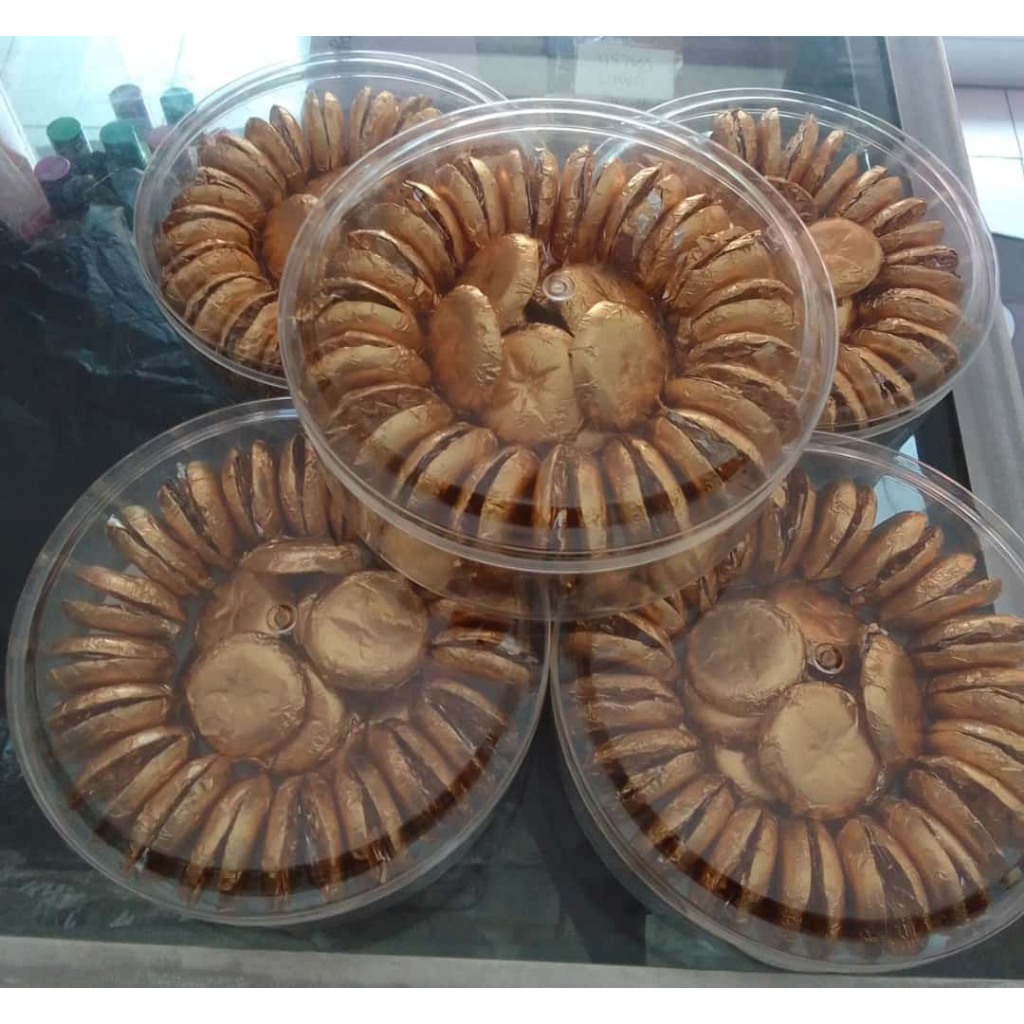 

Cokelat JAGO Golden Roundies Bentuk Koin Toples 180gr