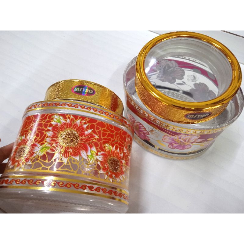 Toples Lebaran Bistro Motif Elegan Bentuk Oval