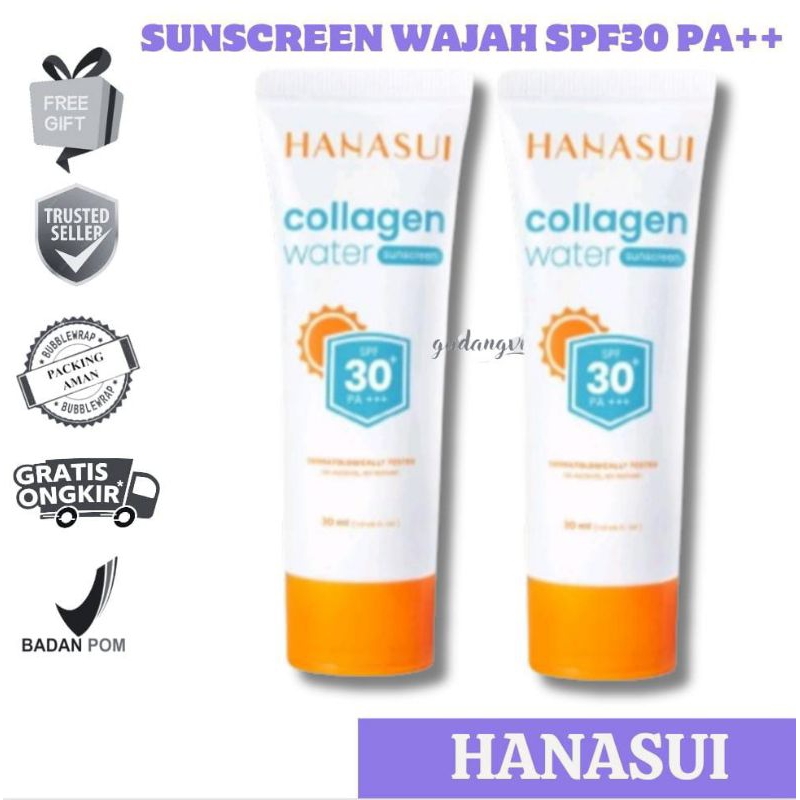 -GV- HANASUI COLLAGEN WATER SUNSCREEN SPF 30 PA+++ SUNSCREEN HANASUI COLLAGEN WATER
