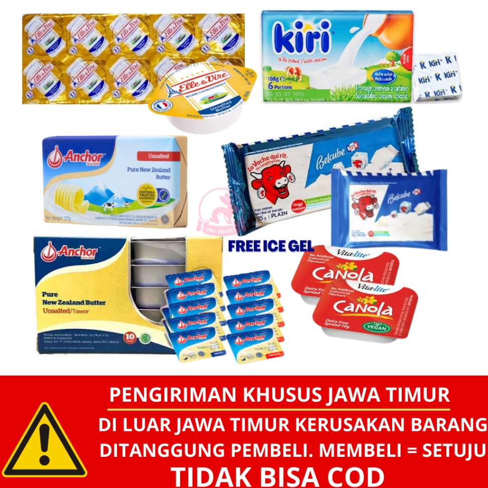 

KODE VSHRD 6 BELCUBE KEJU KIRI CREAM CHEESE ANCHOR UNSALTED SALTED ELLEVIRE VITALITE VEGAN LEMAK TAMBAHAN MPASI KEJU BAYI MPASI