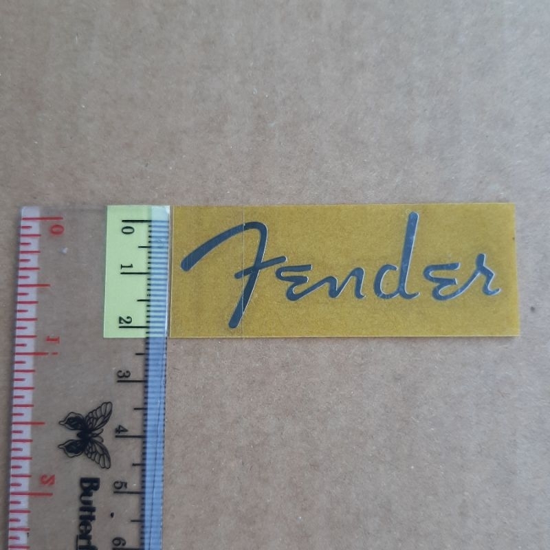 Decal Cutting Original Bass Fender