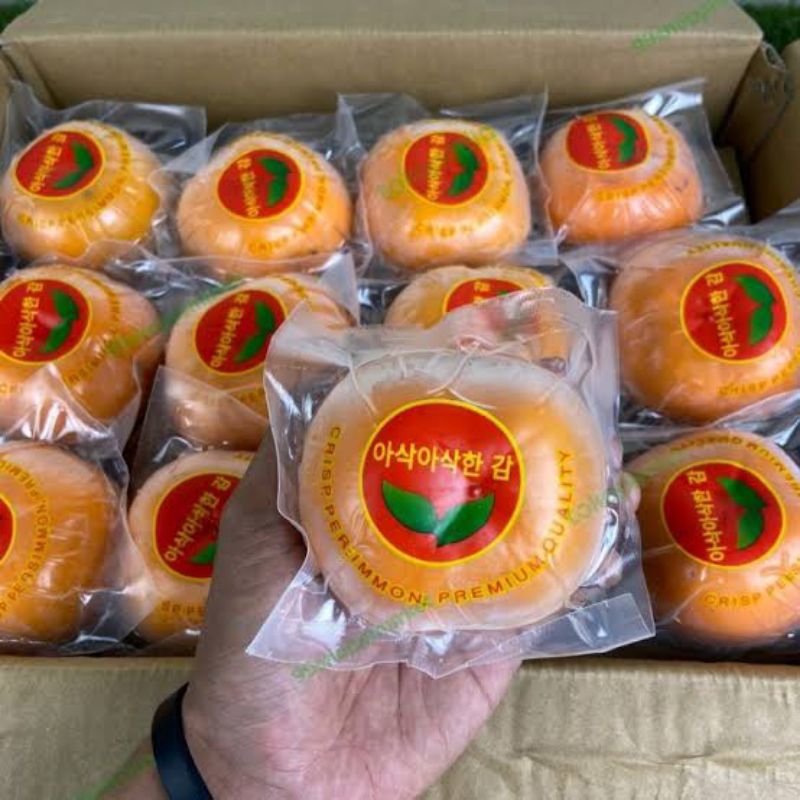 

Persimmon Korea /Buah Kesemek /Manis /Harga Box
