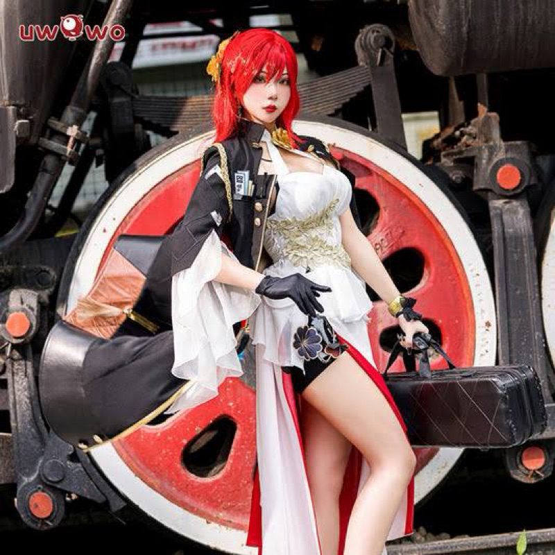UWOWO Cosplay Himeko Honkai Star Rail - Include Wig Manmei Himeko