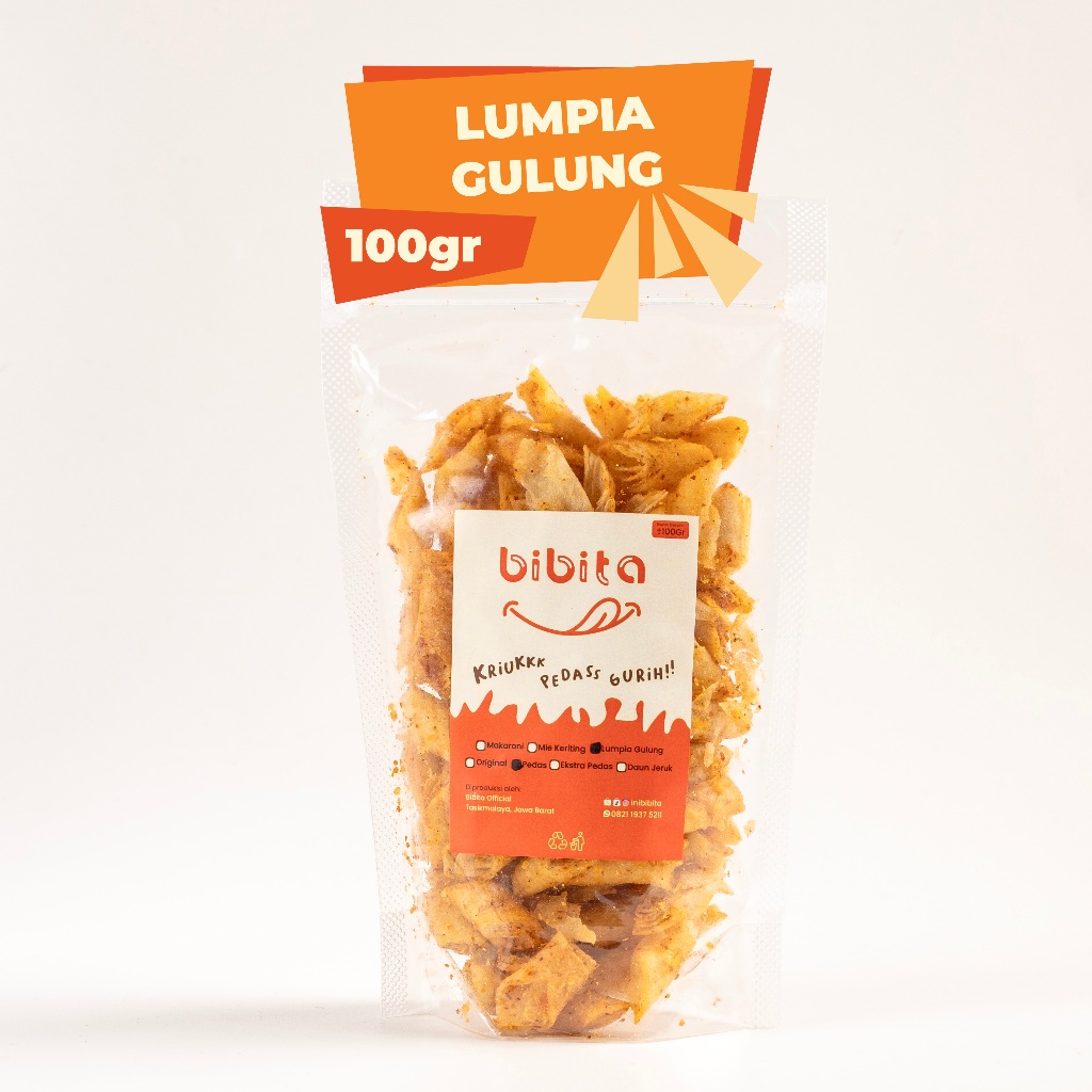 

LUMPIA GULUNG KRIUK PEDAS GURIH 100GR