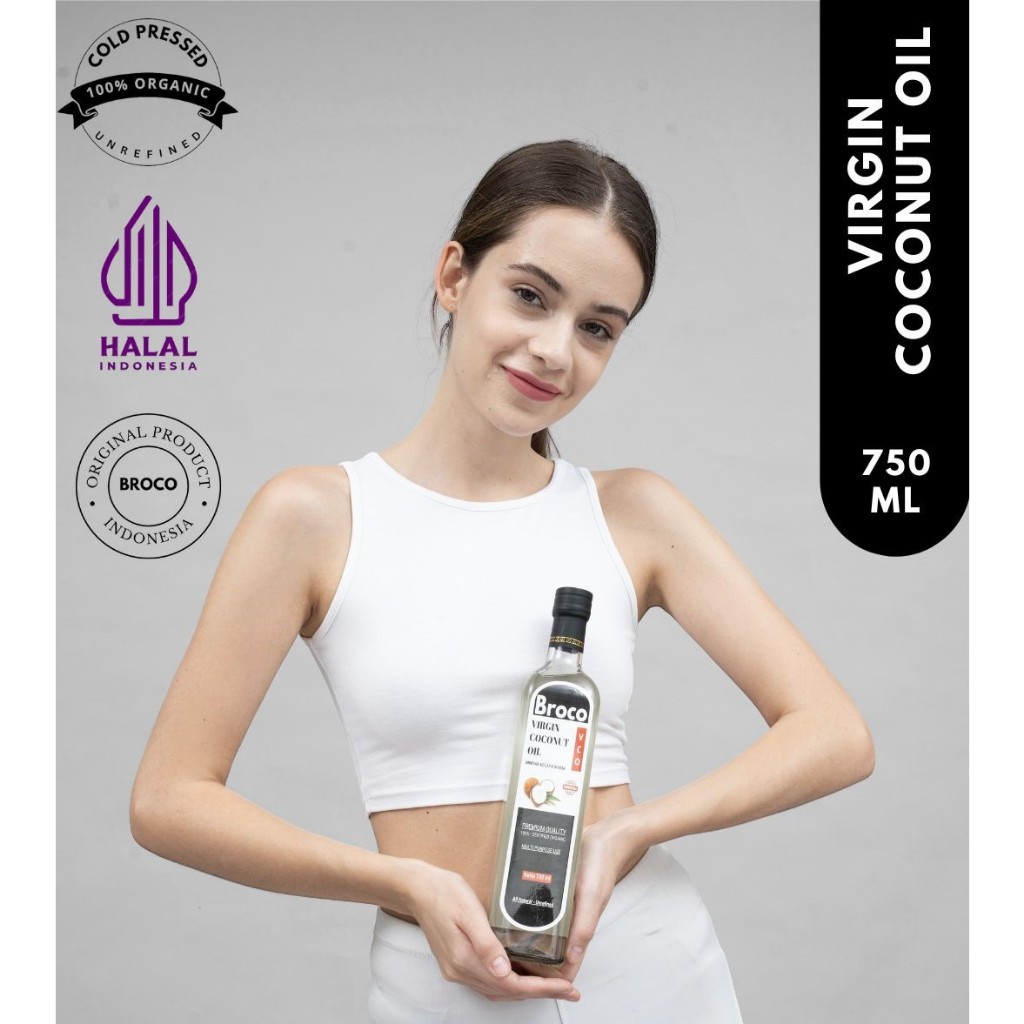 

Minyak Kelapa Murni 750 ml / Virgin Coconut Oil VCO - Broco