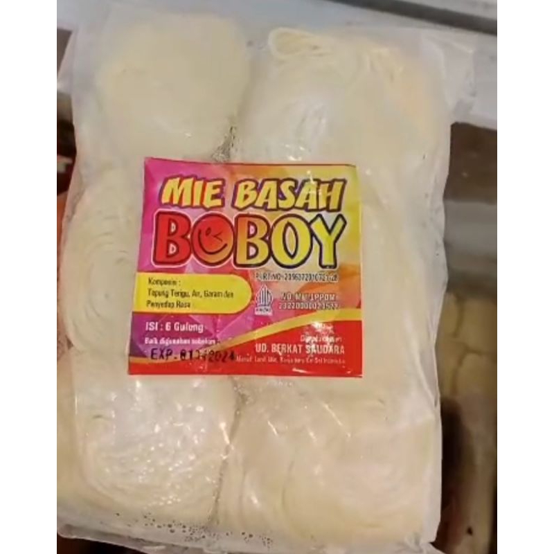 

Boboy Mie Basah Termurah