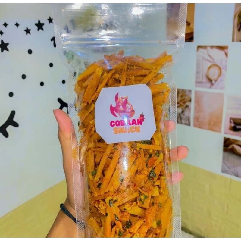 

stik sukun pedas gurih dan renyah