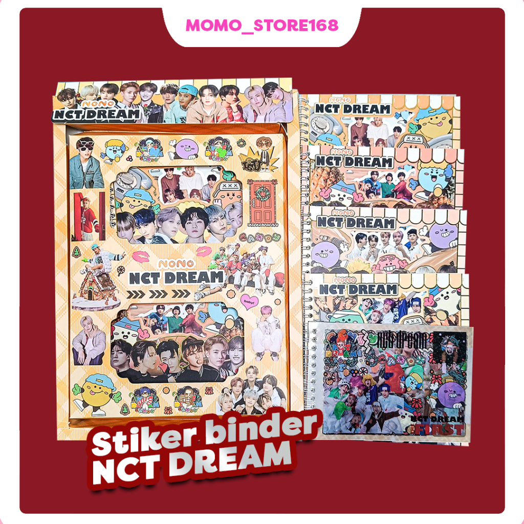 

Stiker Binder Aesthetic NCT Dream Stiker Book Buku Binder NCT Dream