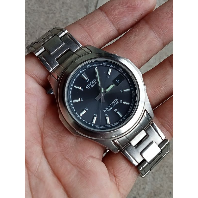 Casio lineage tough solar wave ceptor LIW 100TDJ titanium original