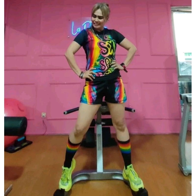 STELAN OLAHRAGA WANITA SXB EVENT SHORTSELEEVE AND SHORTPANT // SXB SPORT INDONESIA // STELAN SENAM /