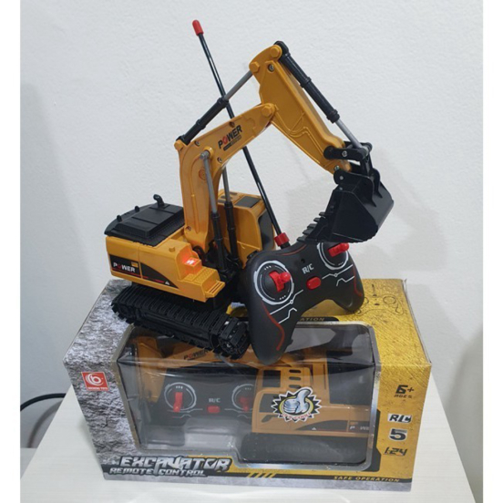 

Jual Mainan Anak RC Truk Beko Excavator 360 Remote Control - TANPA BUBBLE Limited
