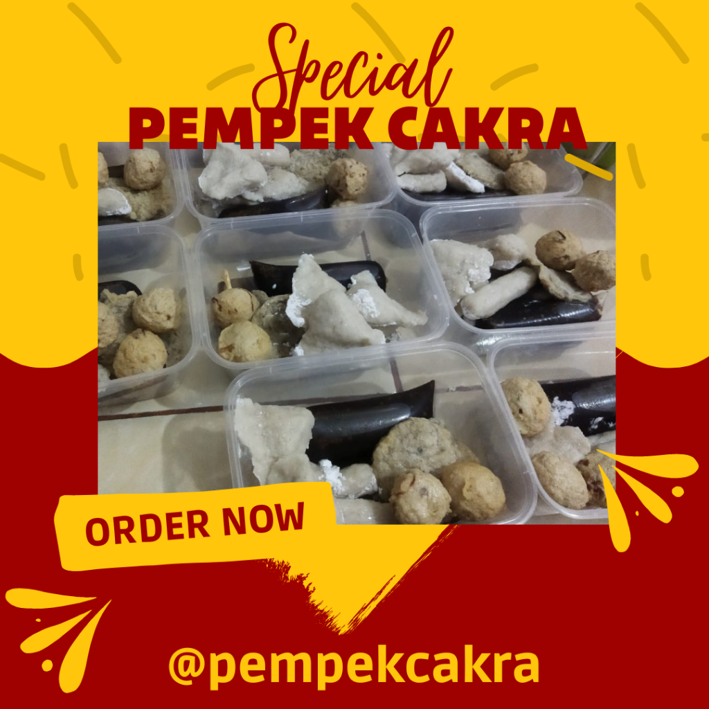 

Paket Pempek Kulit, Pempek Cakra Palembang Frozen (Isi 10 Pcs), Ongkir Lebih Hemat Beli 2