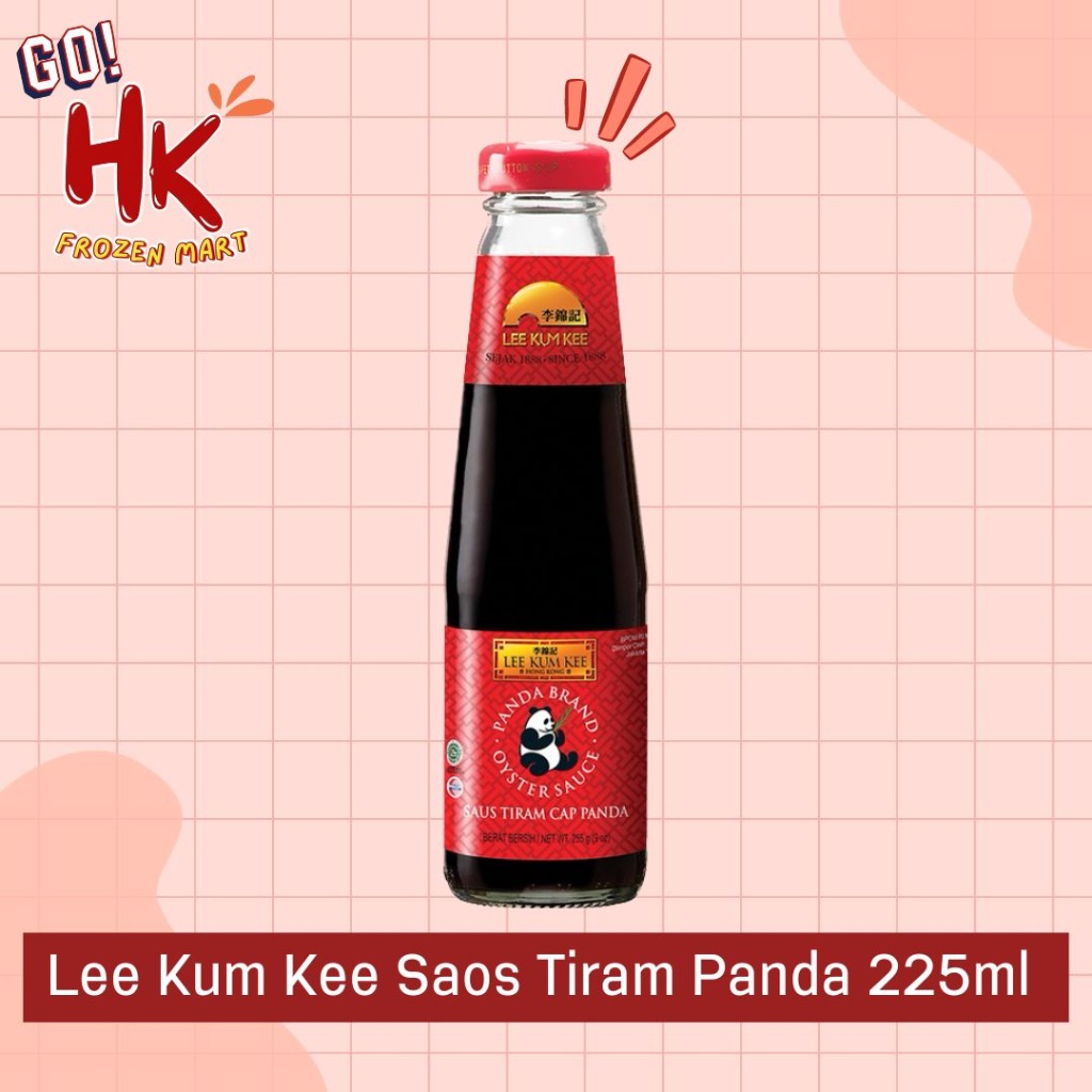 

Lee Kum Kee Saos Tiram cap Panda 225gr | halal oyster sauce saus premium saori HK FROZEN MART