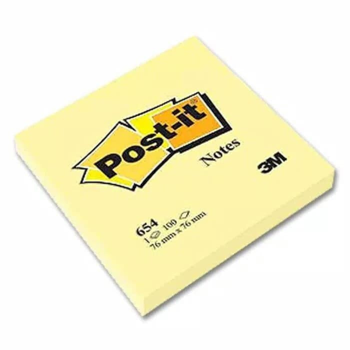 

3M POST IT NOTE 654 76 X 76MM - STICKY NOTES