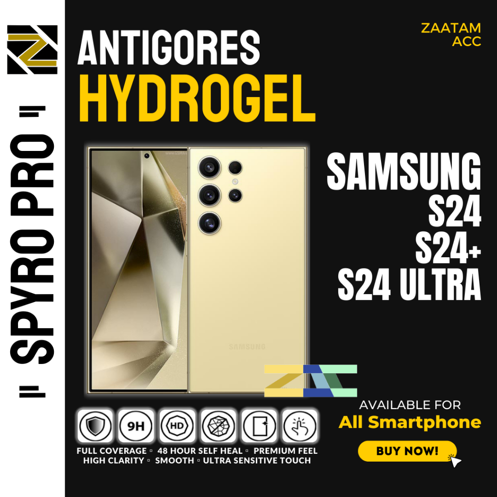 ANTIGORES PREMIUM HYDROGEL SAMSUNG GALAXY S24 S24+ S24 ULTRA PREMIUM SCREEN PPROTECTOR