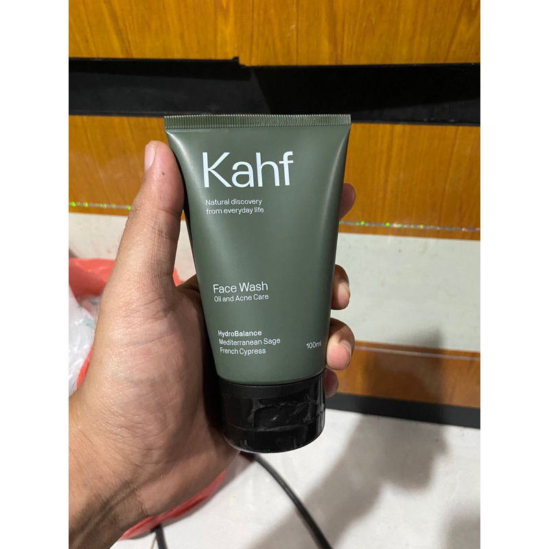 Kahf face wash hijau