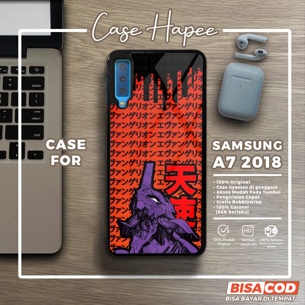 Case Samsung A7 2018 Casing Samsung A7 2018 [EVAN] Casehapee Case Glossy Case Aesthetic Custom Case 