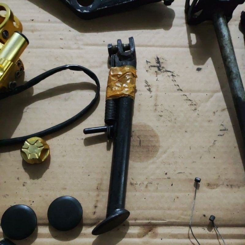 Standar Samping Jagang samping ninja 250 karbu original