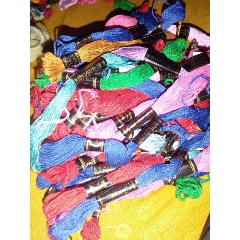 benang sulam 8 meter per strip super murah