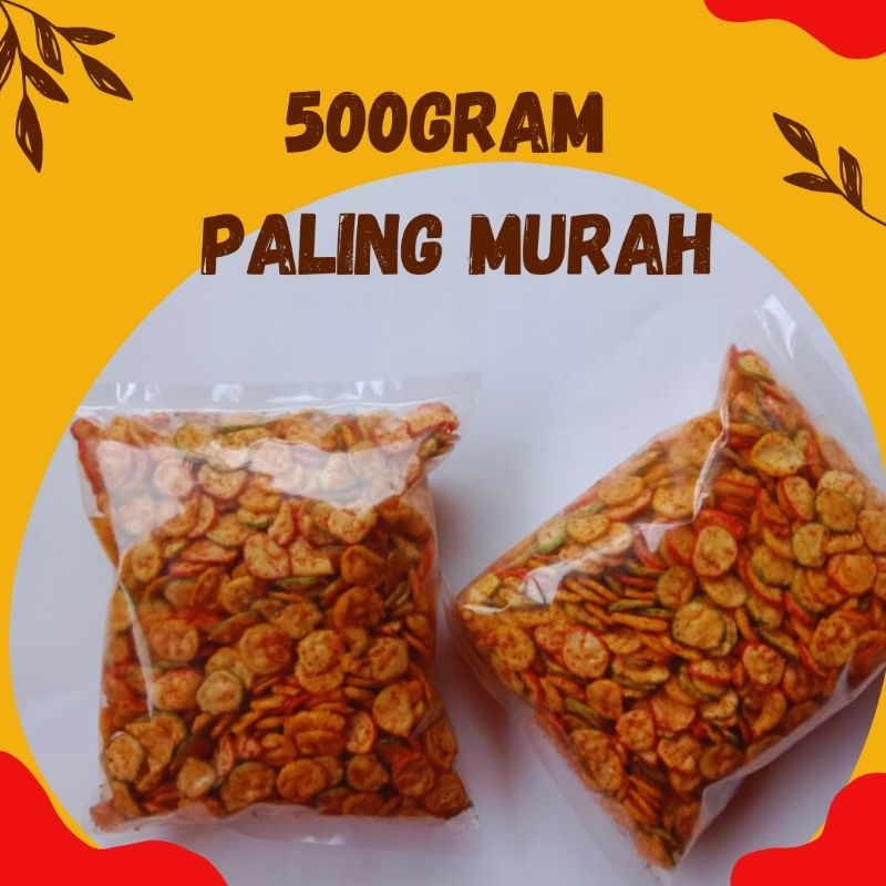[ 500gr PALING MURAH ] MAKARONI BANTET KERUPUK BANTET KILOAN SEBLAK KILOAN MAKARONI KILOAN SNACK