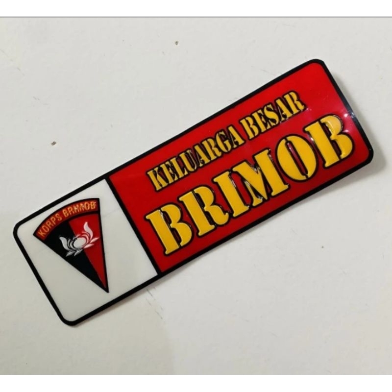 

STICKER PVC BRIMOB BEST QUALITY