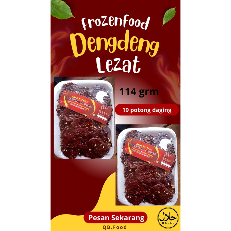 

Frozenfood Dengdeng (Daging sapi mix ayam) Lezat Nikmat