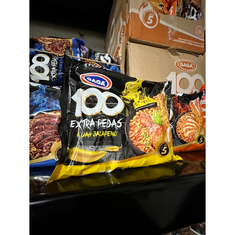 

Mie Gaga 100 Extra Pedas Kuah Jalapeno