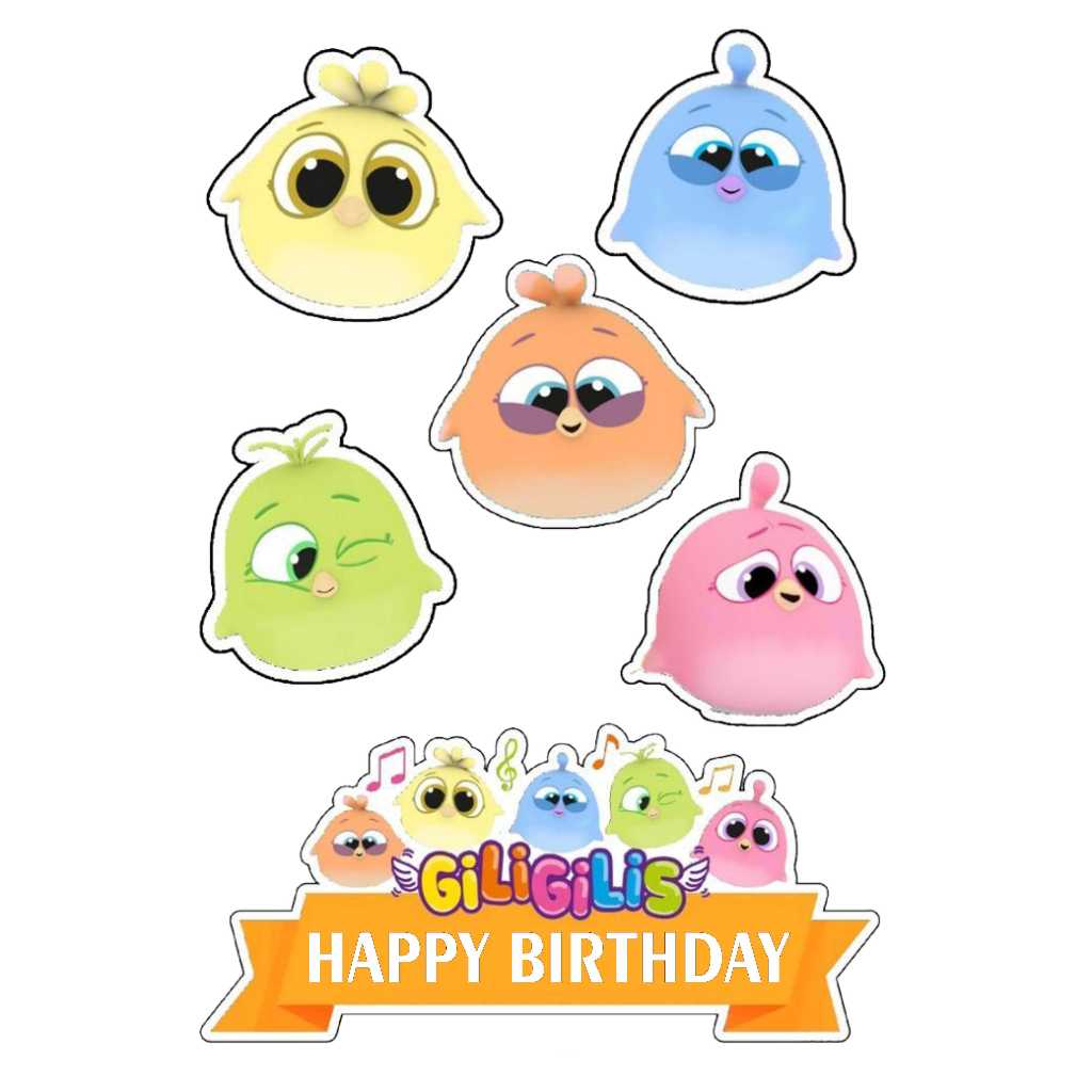 

HIASAN KUE CUSTOM TOPPER ULTAH GILIGILIS TOPPER CAKE ULANG TAHUN