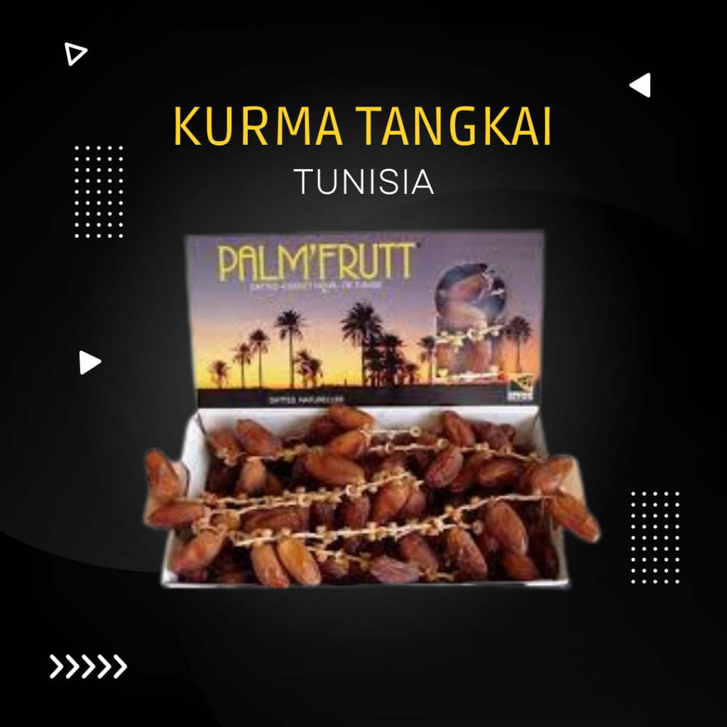 

Kurma Tangkai Tunisia Palmfruit 500gr