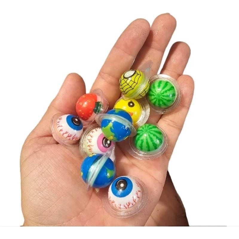

Nycyta Home Permen Lunak Mini Aneka Rasa Gummy Eyeballs Dsm Toples Isi 120 Pcs