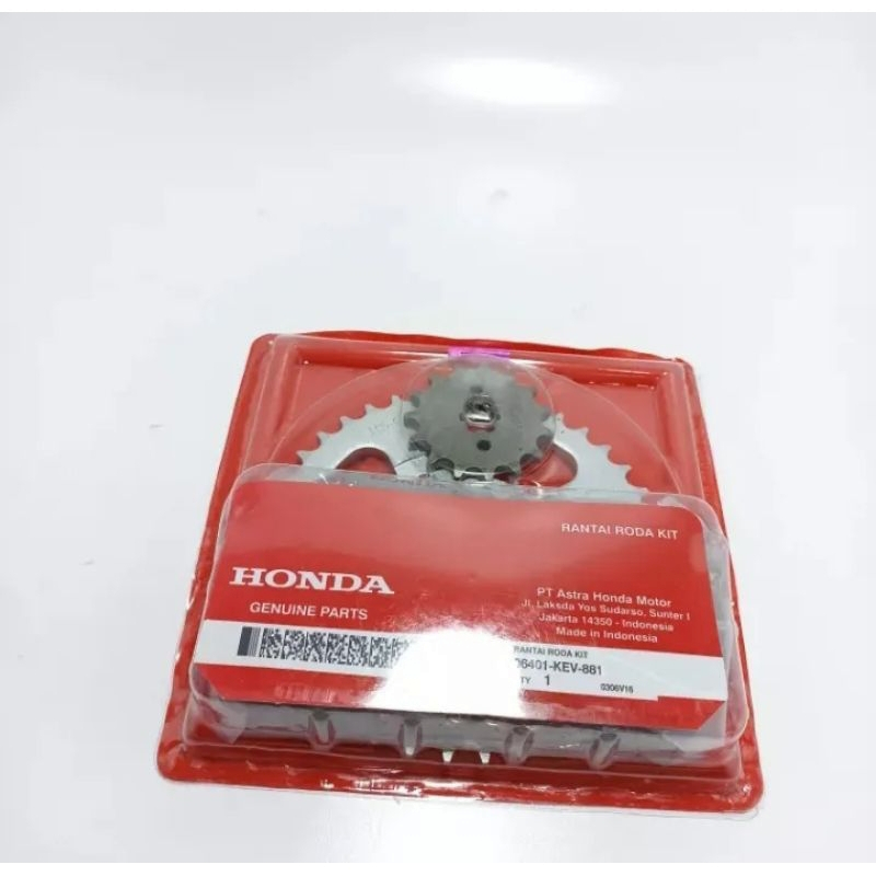 GEAR SET KOMPLIT + RANTAI HONDA SUPRA X LAMA OLD SUPRA FIT LAMA KEV MOTOR SPAREPART