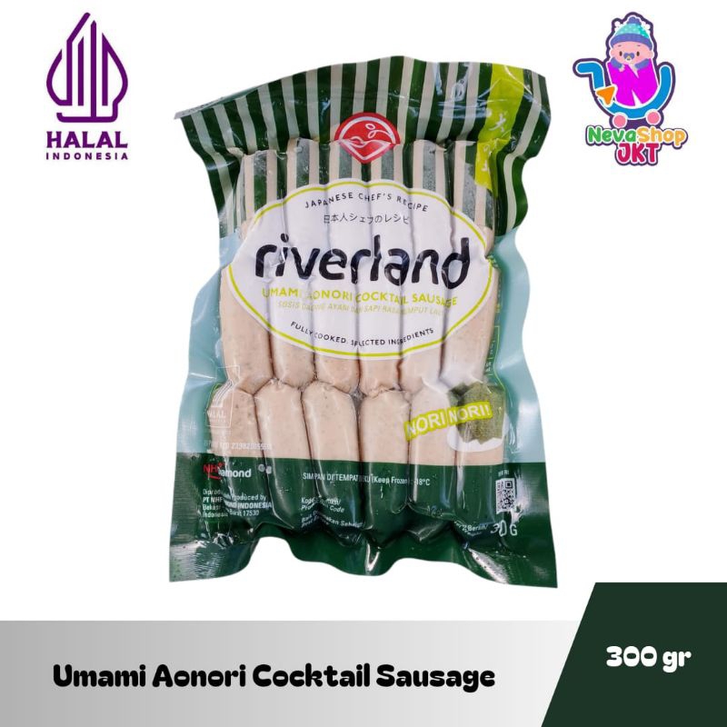 

Riverland Umami Aonori Cocktail Sausage 300gr
